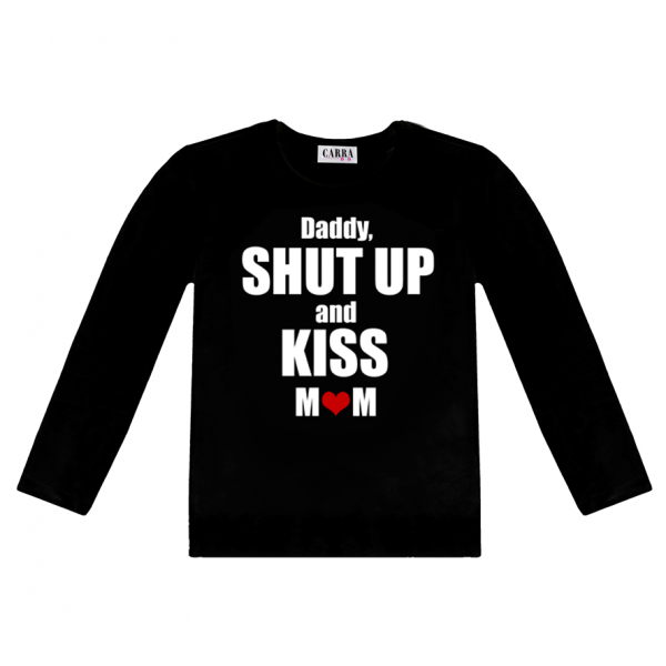 Carra Shut Up and Kiss детска блуза